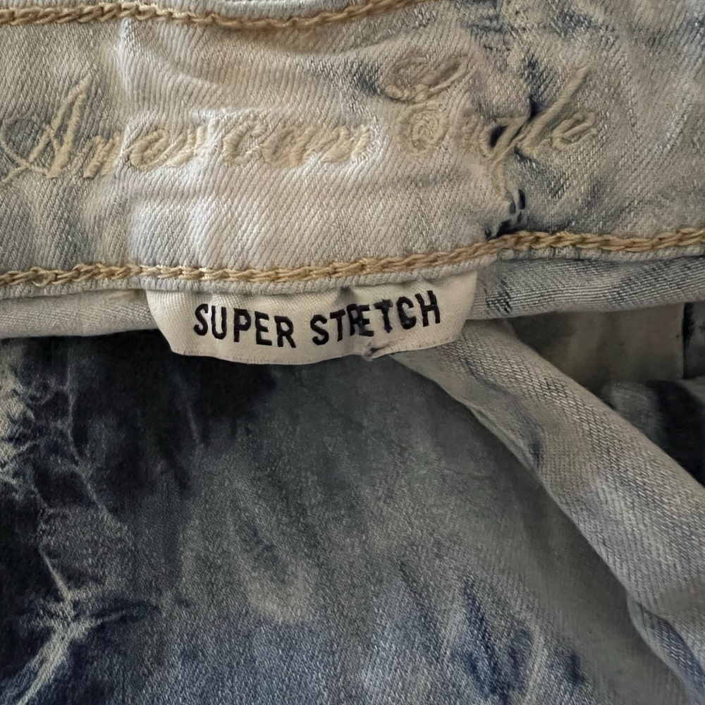 American Eagle Acid-Wash Jeggings Size 0 - Picture 4 of 4